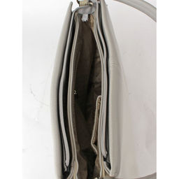 Сумка женская искусственная кожа ADEL-310/2в, 1 отд/плеч рем, серый св флотер 259845 - Adelia фото 3