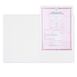 Папка для свидетельства о заключении брака Самый важный день, коллаж, А4 - Долго и счастливо фото 5