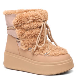 Женские дутики TENDANCE Артикул 3847976, светло-бежевый