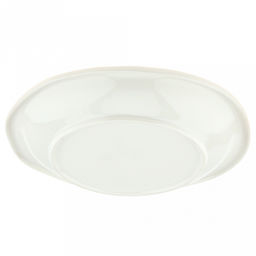 "Безе" "Чайка" Тарелка глубокая фарфоровая 215х218мм h34мм, 450мл, цветной декор, с ободком (Китай)