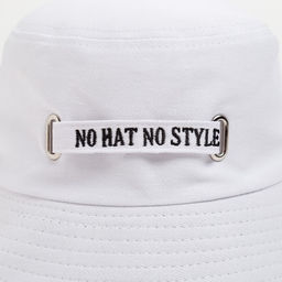 Панама унисекс MINAKU с надписью, белая, размер 56-58