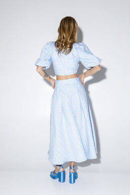 Топ Pirs 5271 голубой  фото 2