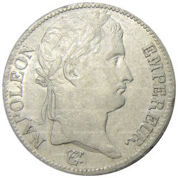 5 франков 1812 года W Франция