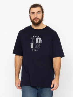 CRB wear/CWMM 60318-41 Футболка мужская,темно-синий/Ex.Cherubino  фото 2