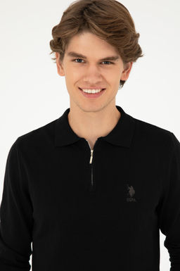 Мужской черный свитер Неожиданная скидка в корзине - U.s. polo assn фото 2