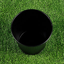 Декоративное кашпо «Ведёрко Килли», 14×14×13 см, металлическое, чёрное