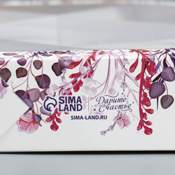 Цена за 5 шт. Коробка кондитерская, упаковка, For you, 27?27?5 см