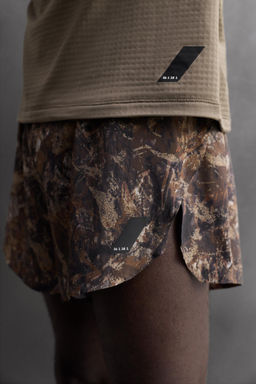 RUNNING SHORTS WITH TREE PRINT - Zara фото 4
