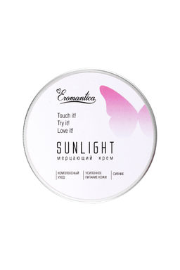 Мерцающий крем Eromantica Sunlight, 60 г  фото 2