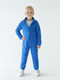 Комбинезон детский флисовый василек