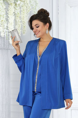 Платье Ninele 7431-Р темно-синий - Mira fashion фото 2280