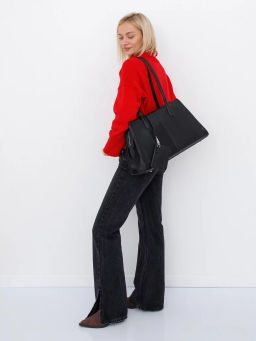 Сумка 1008C black Polina&Eiterou