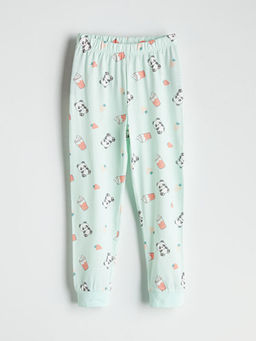 Beli Lastikli K?z ?ocuk Pijama Alt