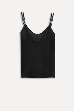 SILK CAMISOLE TOP 50TH ANNIVERSARY - Zara фото 6