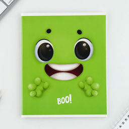 Тетрадь А5, 48 л на скрепке МИКС Boo!, обложка мелованный картон 230 гр., внутренний блок №1, в клетку 80 гр., белизна 96% - Artfox study фото 19