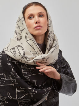 Палантин женский RH9-17511-4 - Tantino фото 7