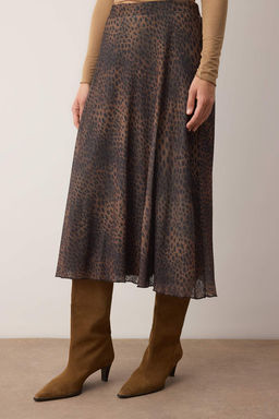 Cok Renkli Animal Skater Bask?l? Kopuk Esnek Orme Etek TWOAW26ET00154 - Trendyolmilla фото 3