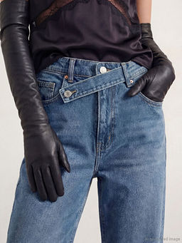 Wideleg Kad?n Jean Pantolon