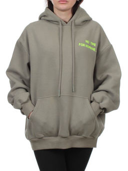 2620 GRAY GREEN Толстовка женская (85% хлопок, 10% полиэстер, 5% спандекс)