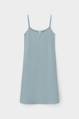 Е 10014/24/пыльно-голубой сорочка жен