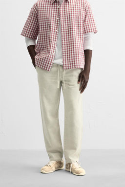 FADED JOGGER WAIST TROUSERS - Zara фото 10