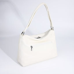 Сумка-тоут на молнии, 3 наружных кармана, цвет белый - Simaland фото 2