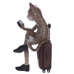 Фигурка декоративная "Кот", L8 W8 H16,5 см
