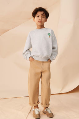 SUDADERA BORDADO LIMITED EDITION / Gris vigor?