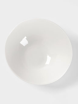 Салатник Доляна White Label, 600 мл, фарфор, белый