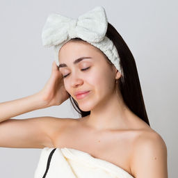 Повязка на голову «Этель», мятная