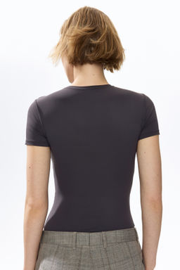 Body de manga corta en microfibra - H&m фото 10