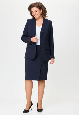 Костюм БелЭльСтиль 205/603 синий однотон фото 7