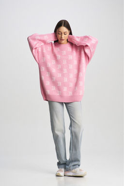 Джемпер Cotton Jacquard Pink