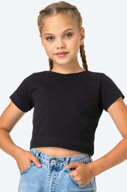 Укороченная футболка для девочки Happy Fox фото 6