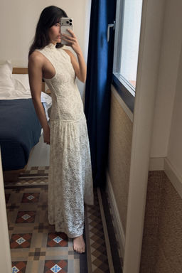 LONG LACE DRESS - Zara фото 2