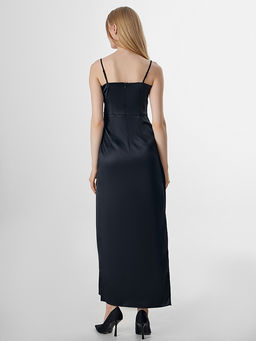 Платье женское Mark Formelle x Ольга Бузова черное  фото 4