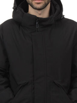 2180 BLACK Куртка мужская зимняя облегченная (130 гр. холлофайбер) - Fashion фото 3