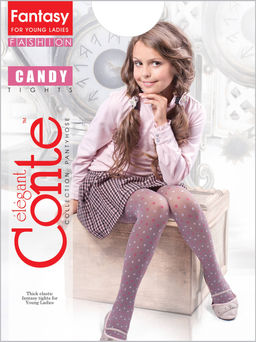 CONTE CANDY pink-bianco