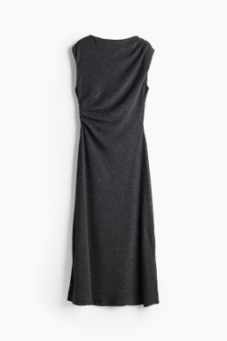 Vestido ajustado con diseno drapeado - H&m фото 7