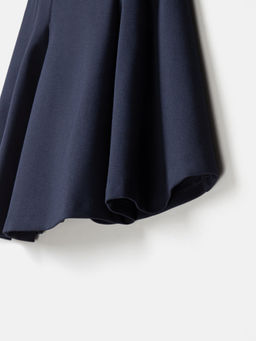 Юбка со складками Синяя 7+ - Bungly фото 4