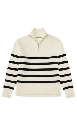 Джемпер F322-15115 white-black - Fine joyce фото 4