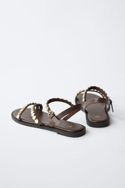 SANDALIA TACHAS / Marr?n - Zara фото 5