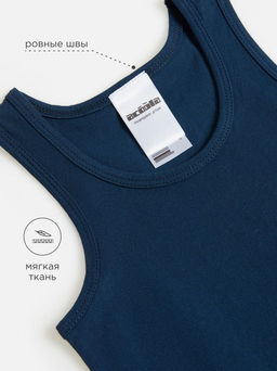 ACOOLA / Мaйка детская для мальчиков Roberto 0 темно-синий  фото 4