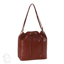 Сумка женская кожаная 2736VG brown Vitelli Grassi