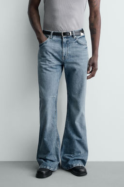 JEANS FLARE FIT / Azul claro - Zara фото 2