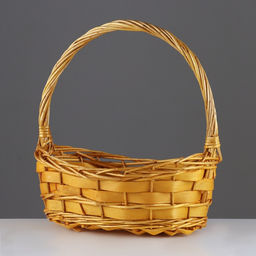 Корзина плетёная для хранения Fleet, из лозы, с ручкой, бежевая, набор 3 шт.