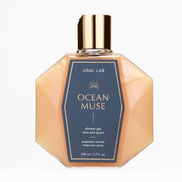 Гель для душа OCEAN MUSE, 230 мл, водяная лилия и морская соль, PRESTIGE by URAL LAB