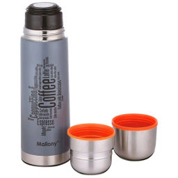 Термос в корпусе из нерж.ст. 0.75л, колба из нерж.ст. с дв.стенками, серия FORTE, Mallony, 003693  фото 4