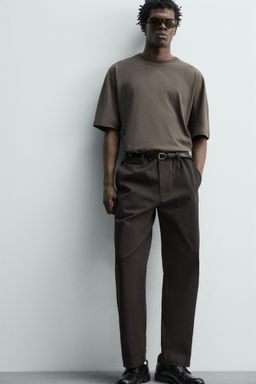 REGULAR FIT CHINO TROUSERS - Zara фото 16