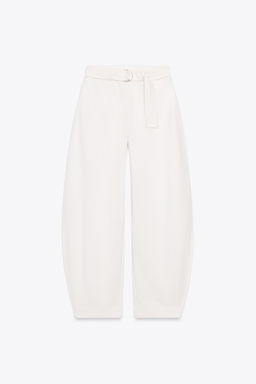 PLUSH TROUSERS WITH BELT - Zara фото 5